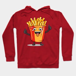 kawaii french fries T-Shirt cute potatofood funny Hoodie